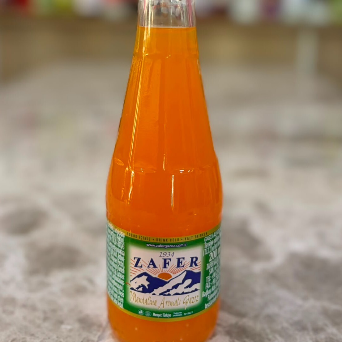 Zafef Gazozu (Mandalina)