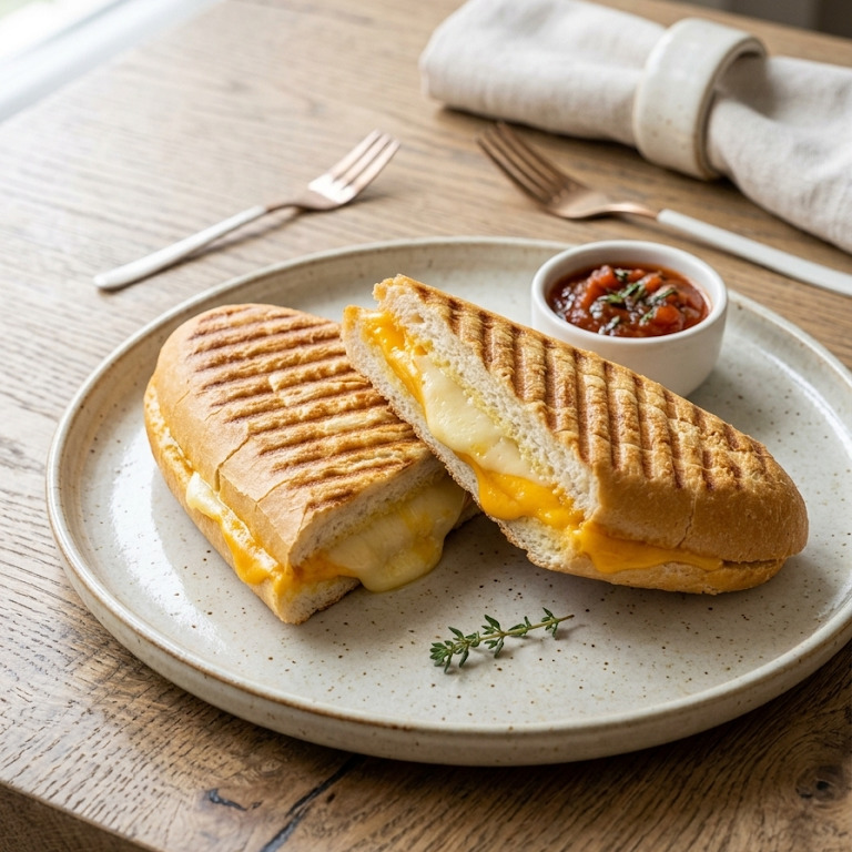 Cheddarlı Kaşarlı Sandviç Tost