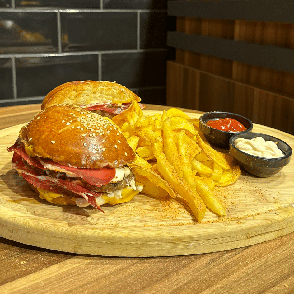 Pastırmalı Pap Burger