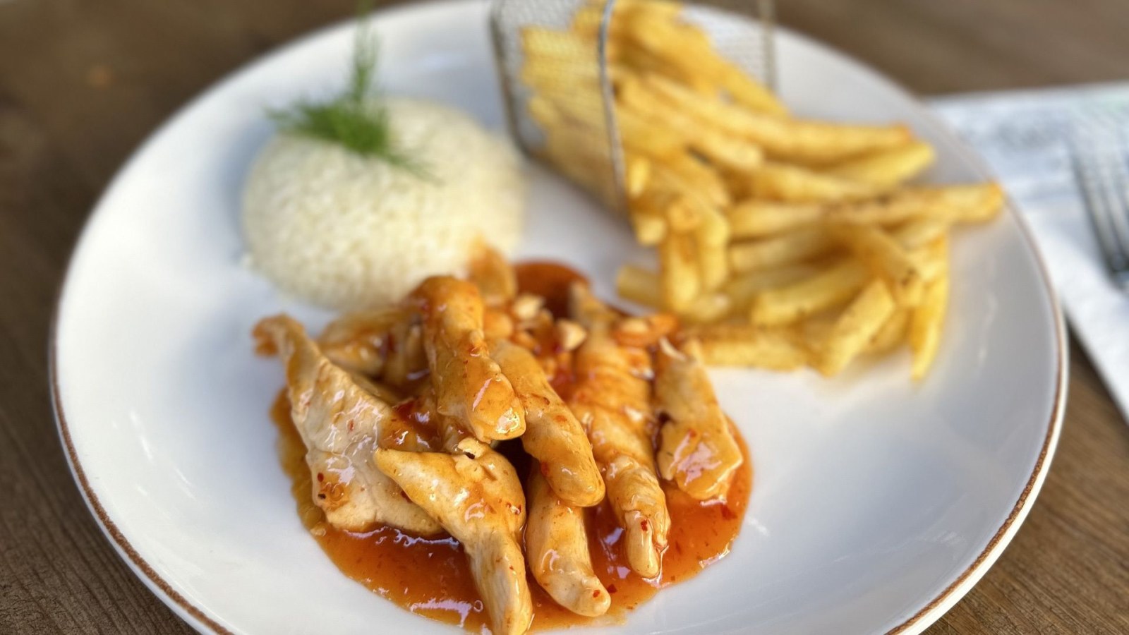 Chili Soslu Tavuk