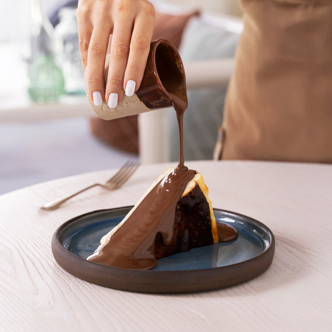 Çikolatalı San Sebastian Cheesecake