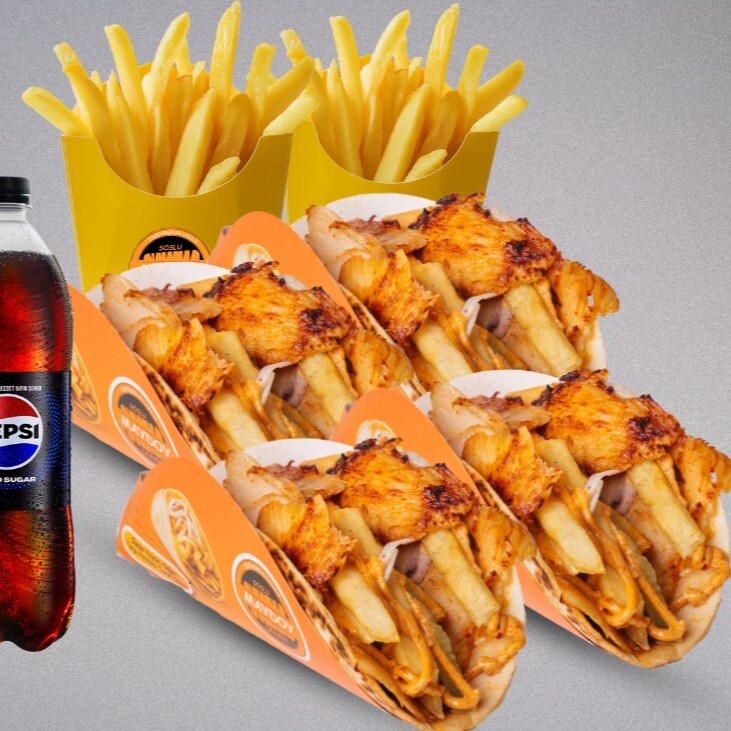 Doy Tako Parti ( Tavuk Döner) Menü