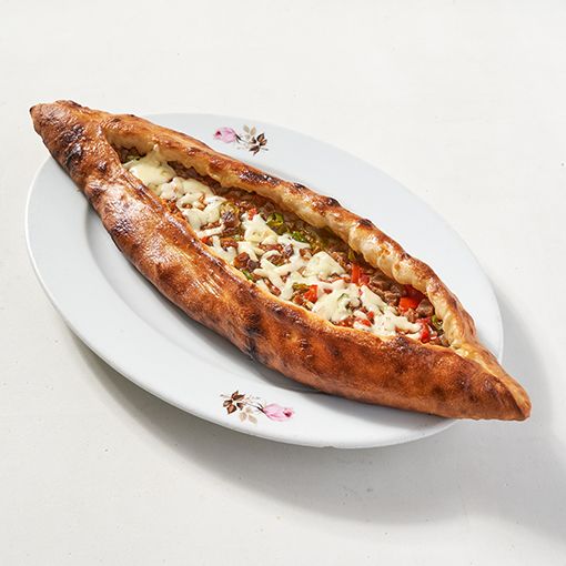 Kuşbaşılı Kaşarlı Pide (Açık)