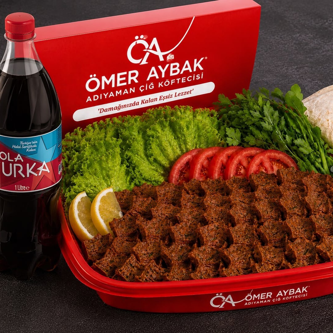 Çiğ Köfte (400 gr )+Seçeceğiniz İçecek