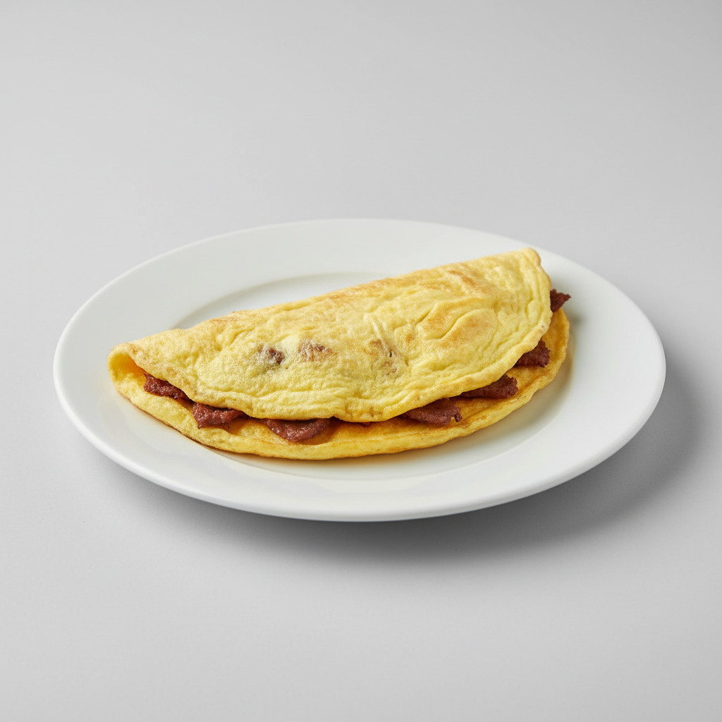 Kavurmalı Omlet