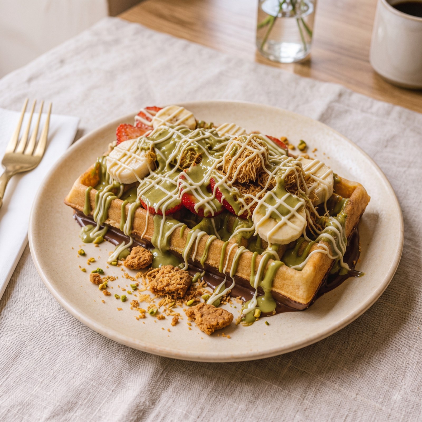 Dubai Waffle