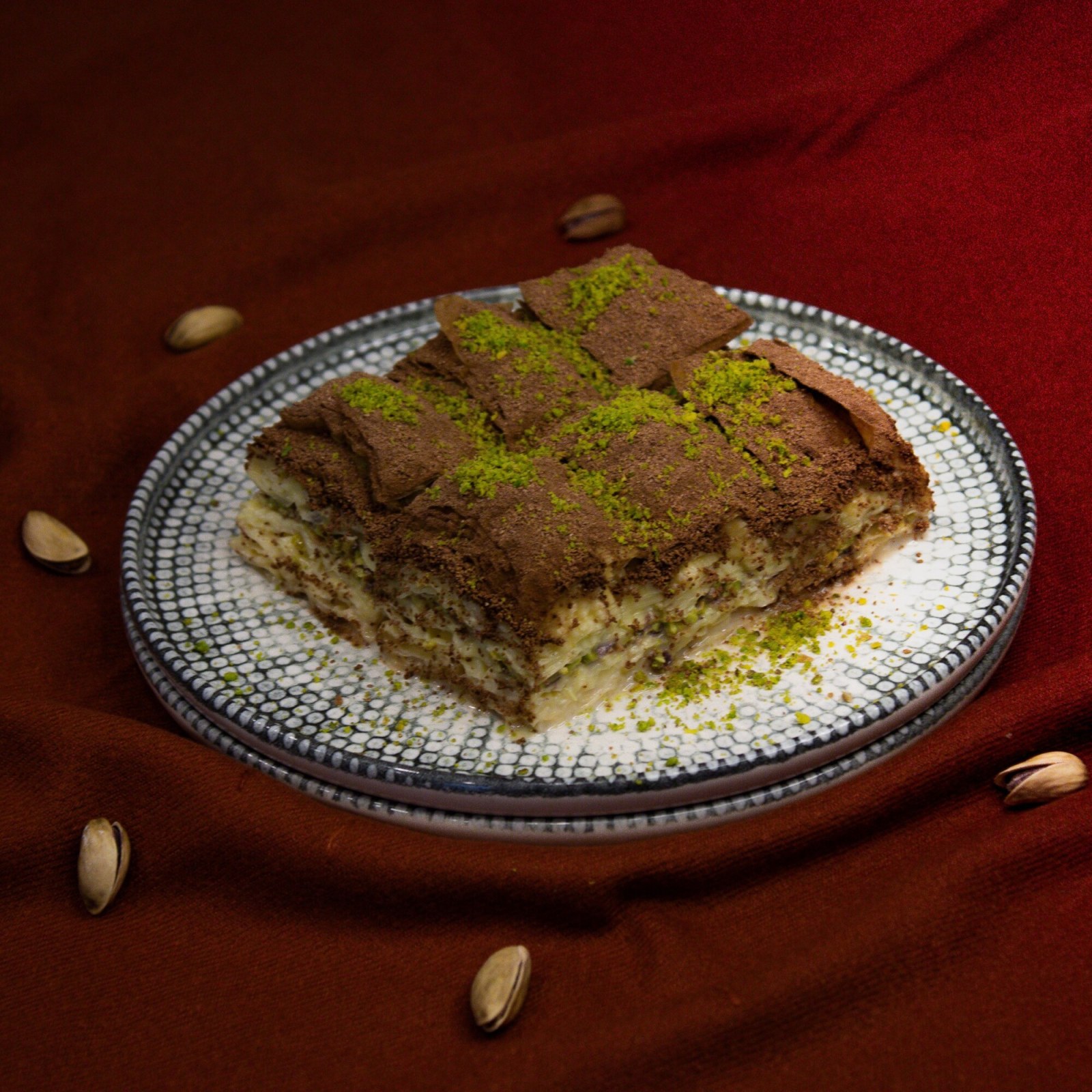 Antep Fıstıklı Soğuk Baklava (1 kg)