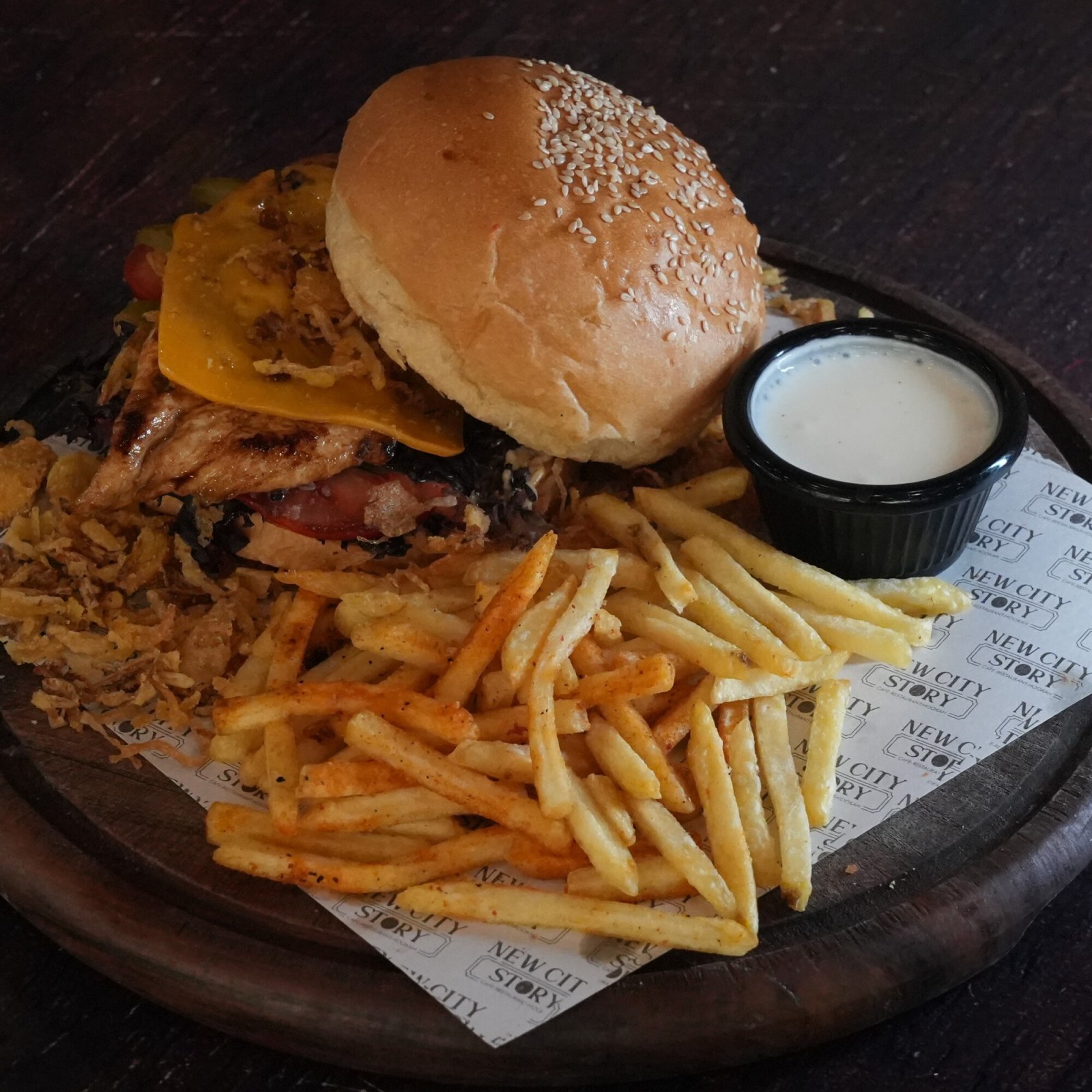 Izgara Tavuk Burger