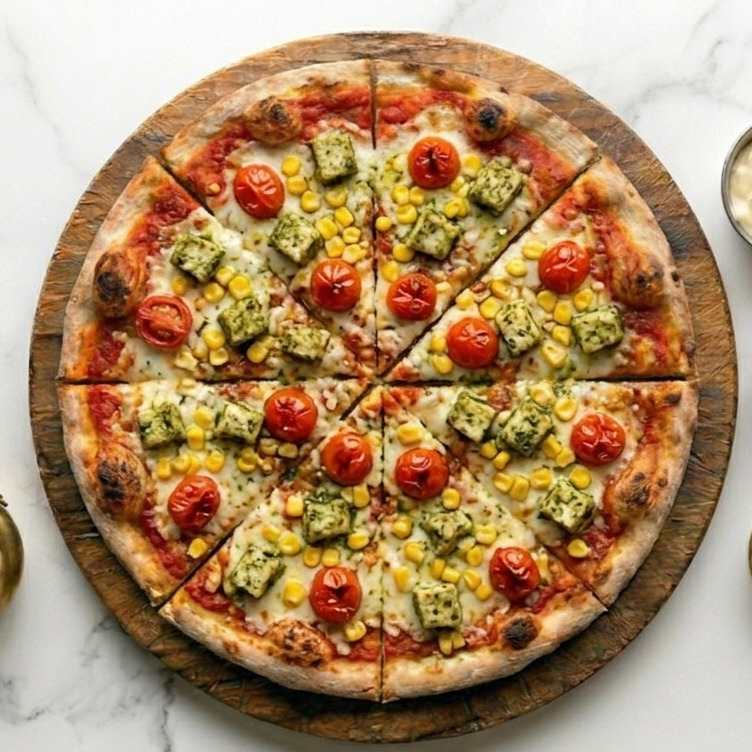 Pesto Tavuklu Pizza (32sm)