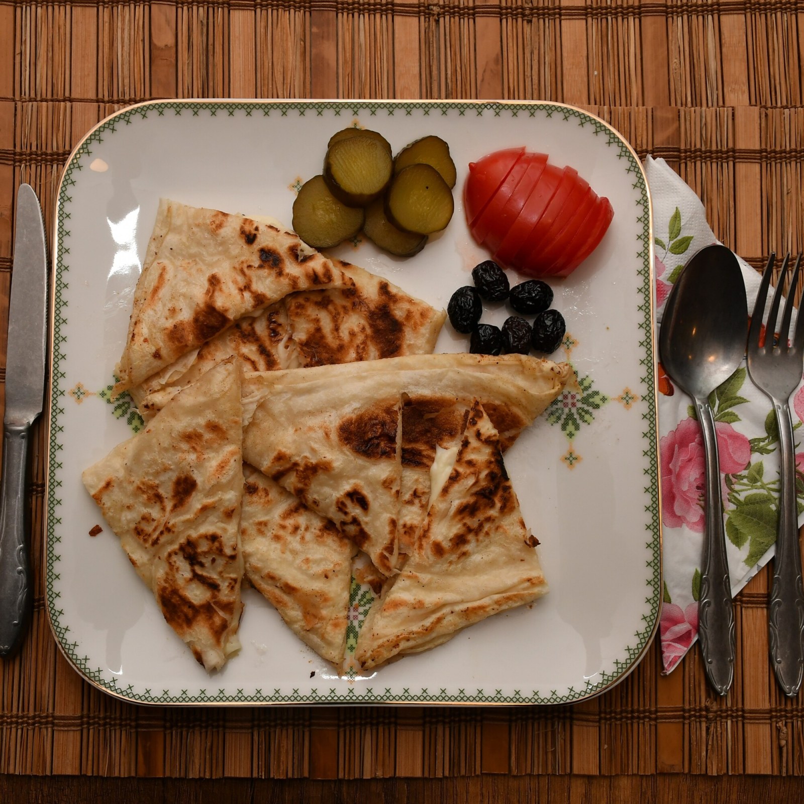 Patatesli Kaşarlı Gözleme