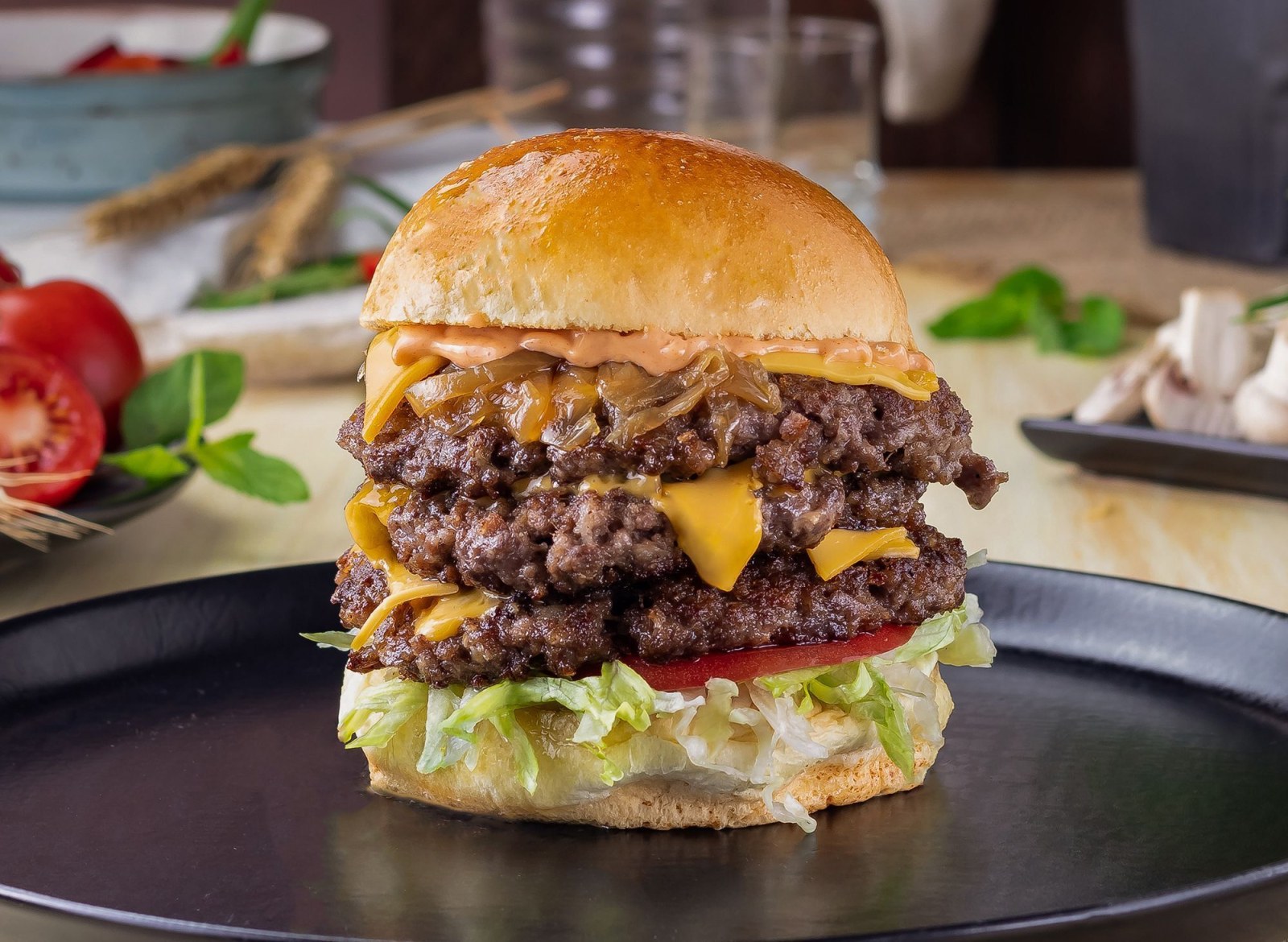 TOGO Tower Burger