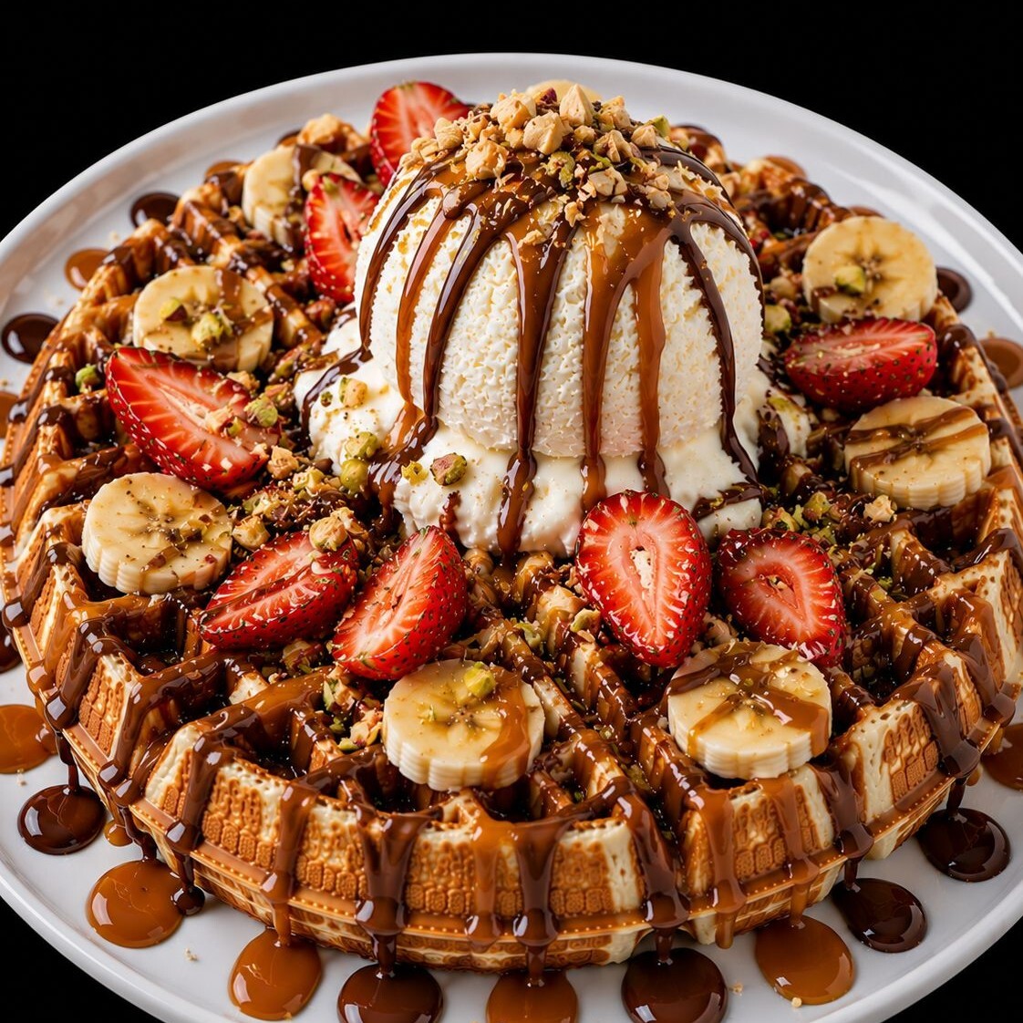 Dondurmalı Bubble Waffle
