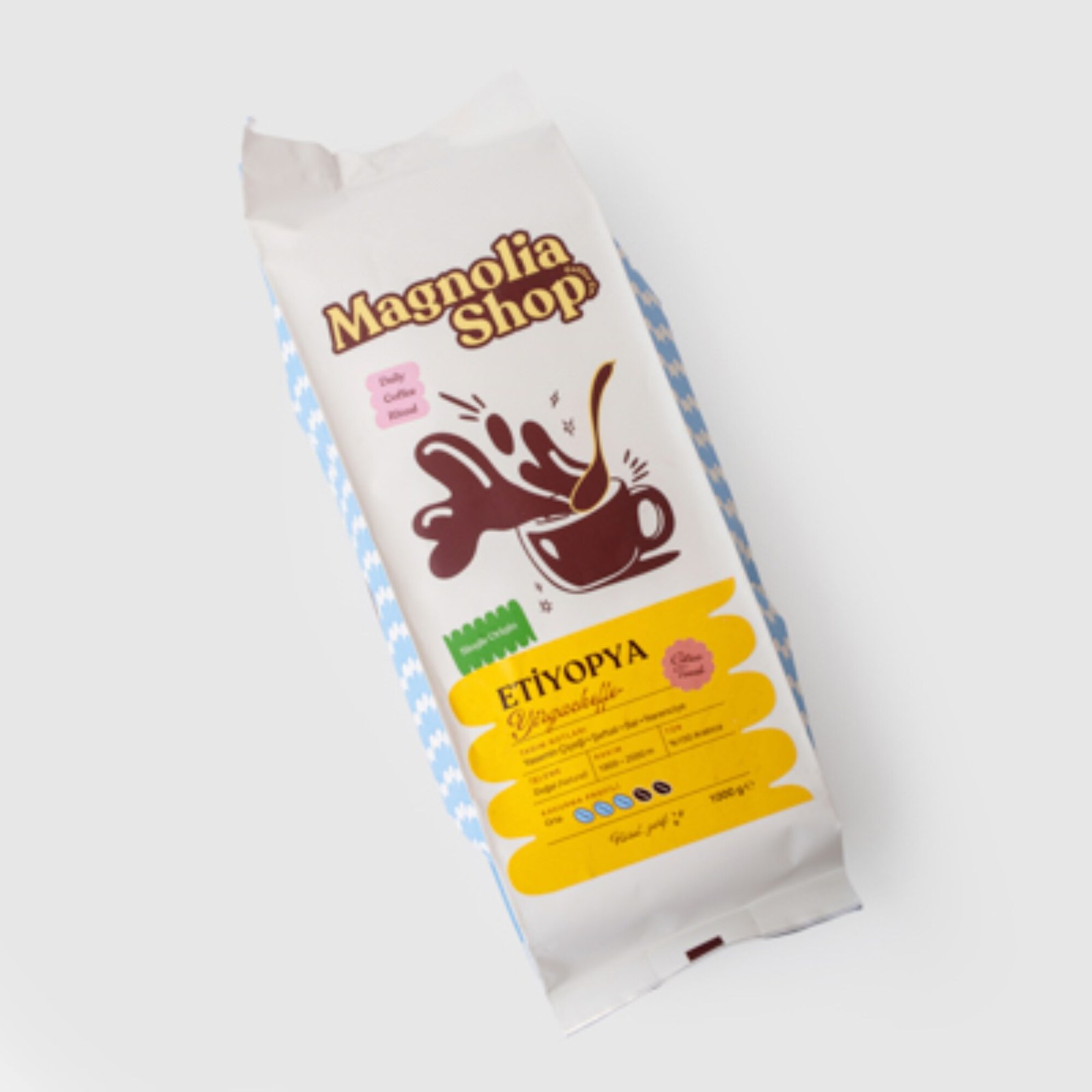 Etiyopya Yirgacheffe Çekirdek Kahve