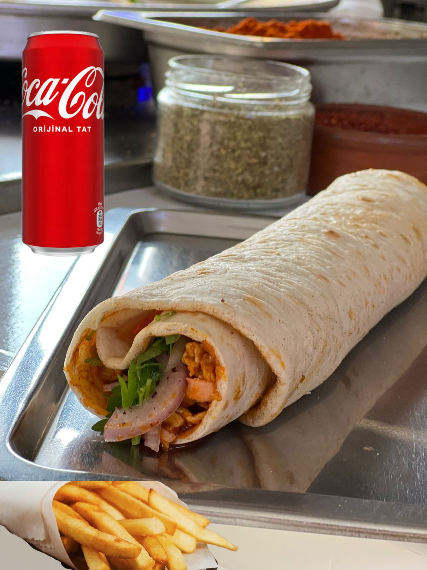 Tavuk Tantuni Dürüm Menü - 2