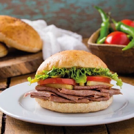 Acılı Tombik Ekmek Arası Et Döner