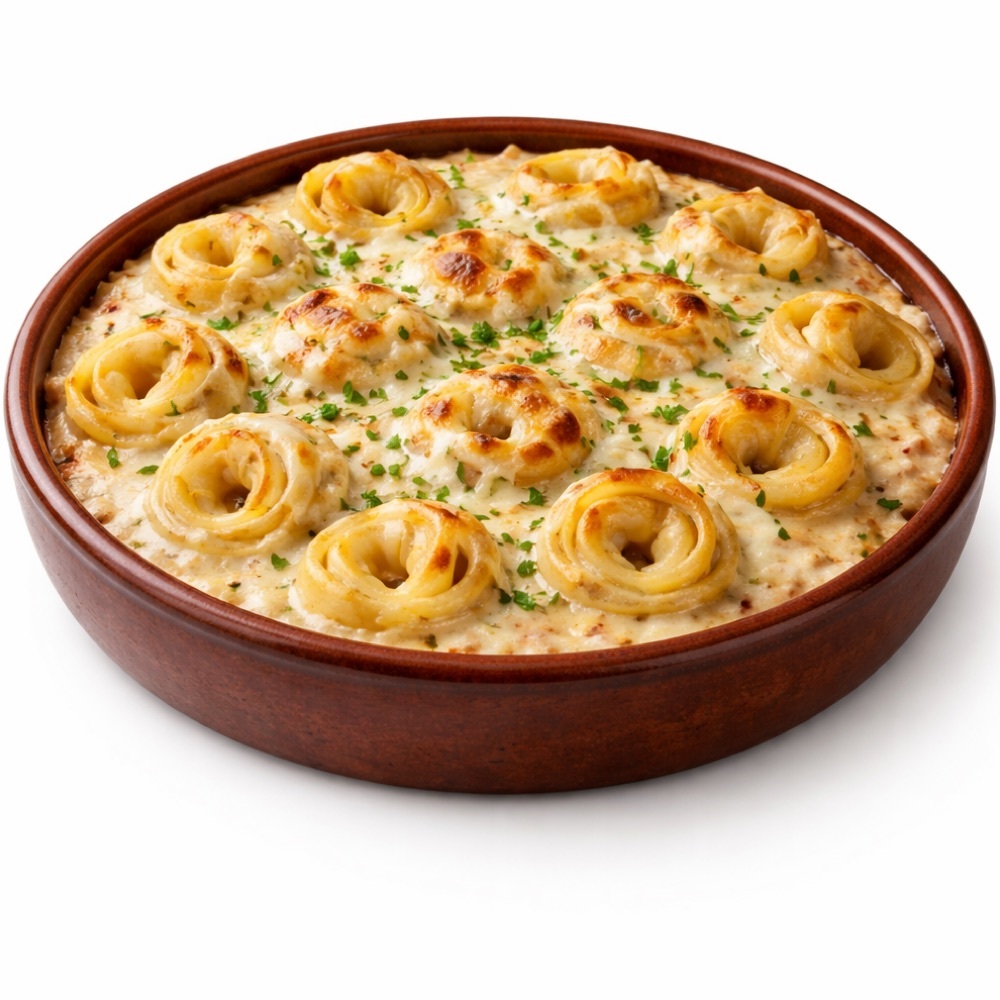 Tortellini Funghi Al Forno