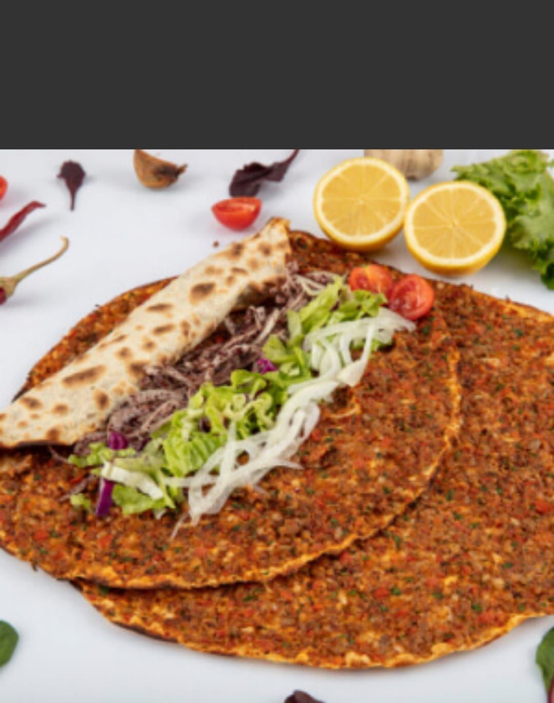 Lahmacun Menü