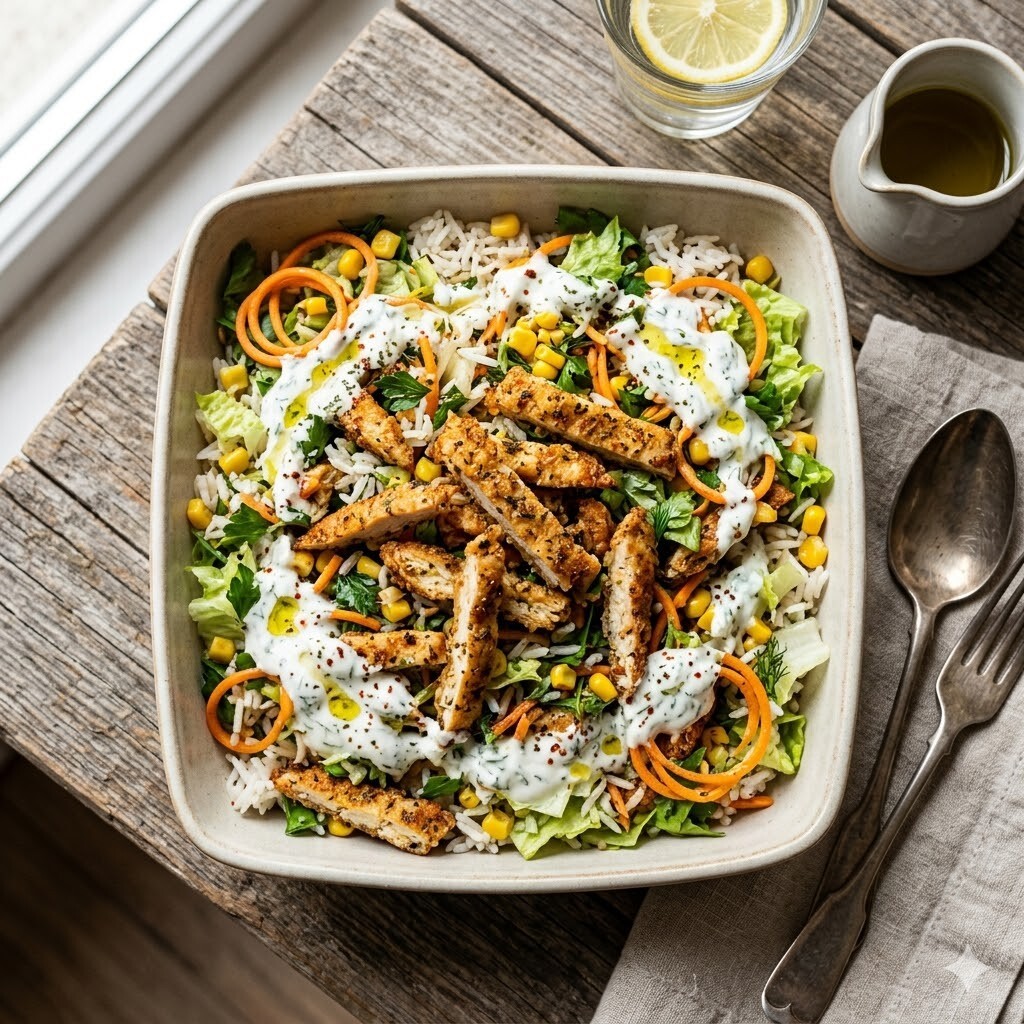 Çıtır Tavuk & Haydari Bowl