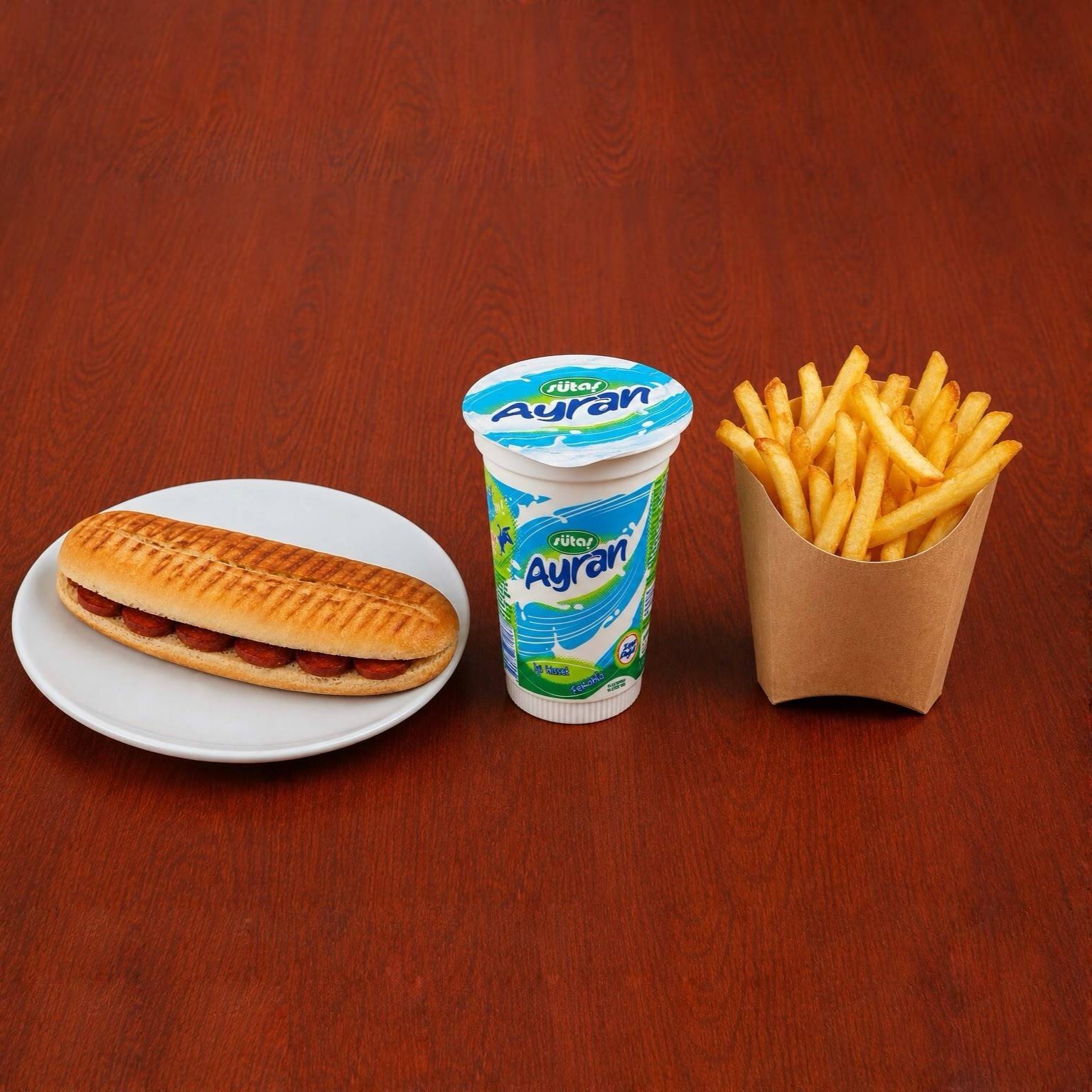 Tam Ekmek Bol Sucuklu Tost Menü
