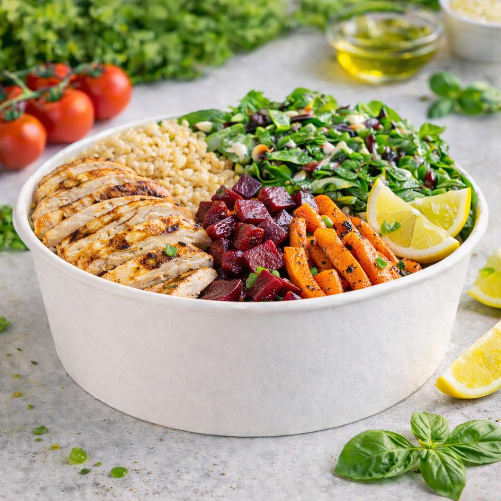 Tavuk & Sebze Salata