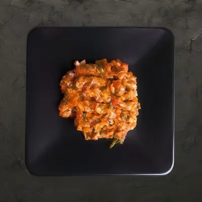 Soslu Patlıcan Salatası