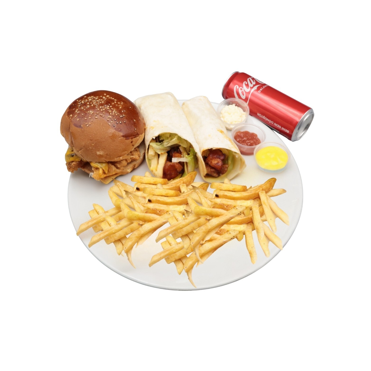Tavuk Burger & Tavuk Dürüm Menü