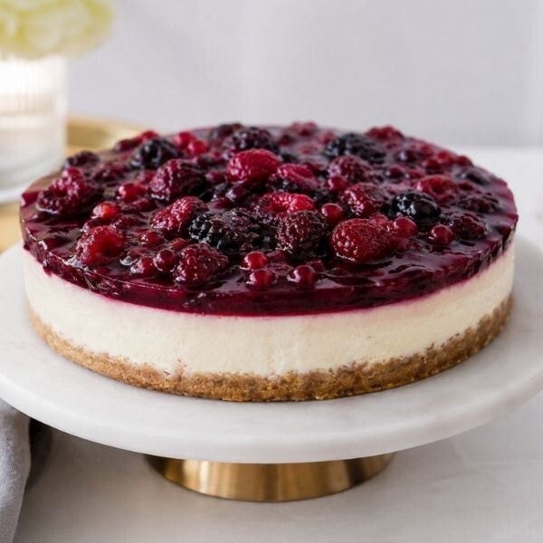 Orman Meyveli Cheesecake