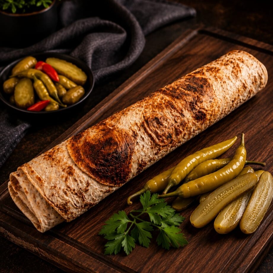 Bol soslu efsane hatay usulü dürüm (200 gr)