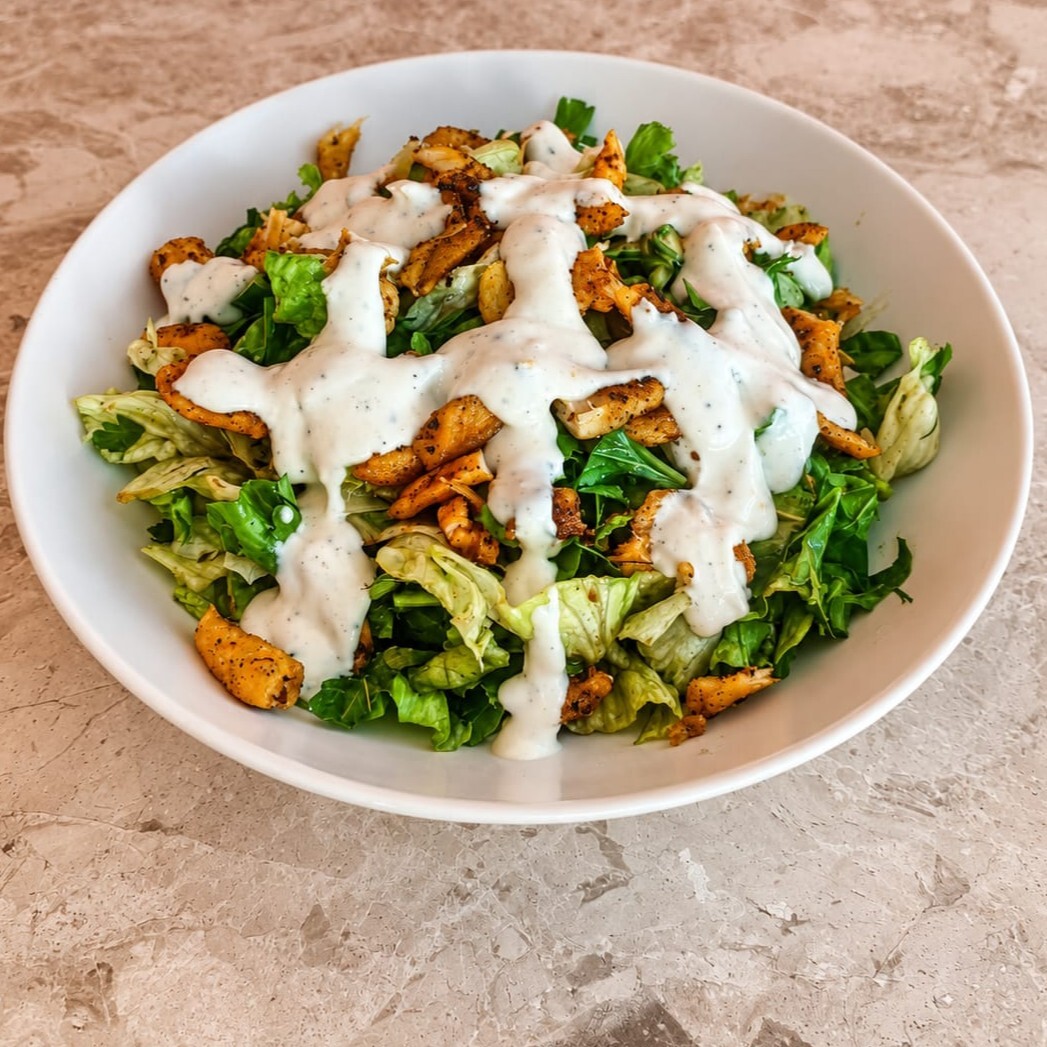 Hardal Soslu Tavuklu Mevsim Salata