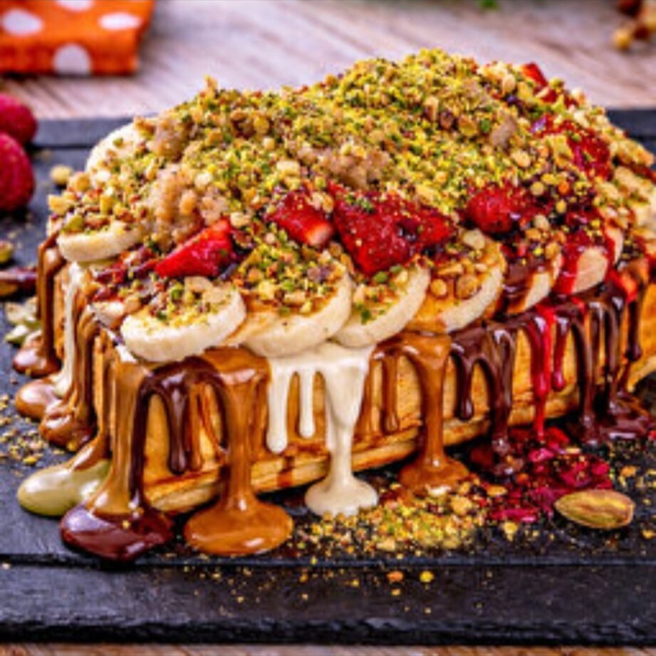 Karamel Waffle