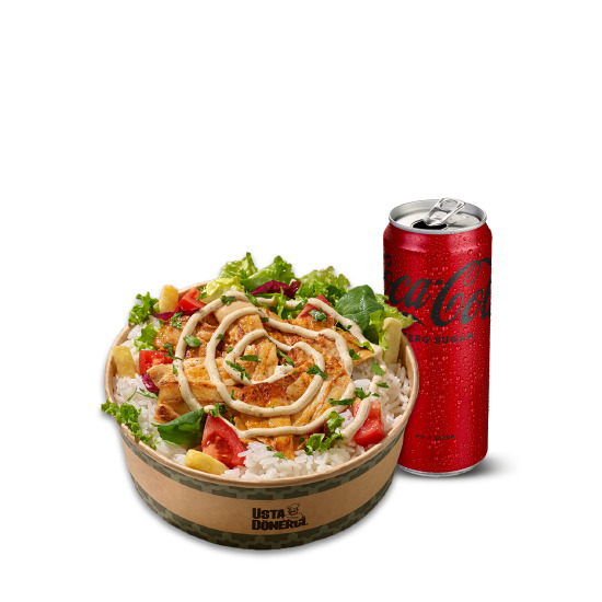 Ustasından Tavuklu Karışık Bowl Menü