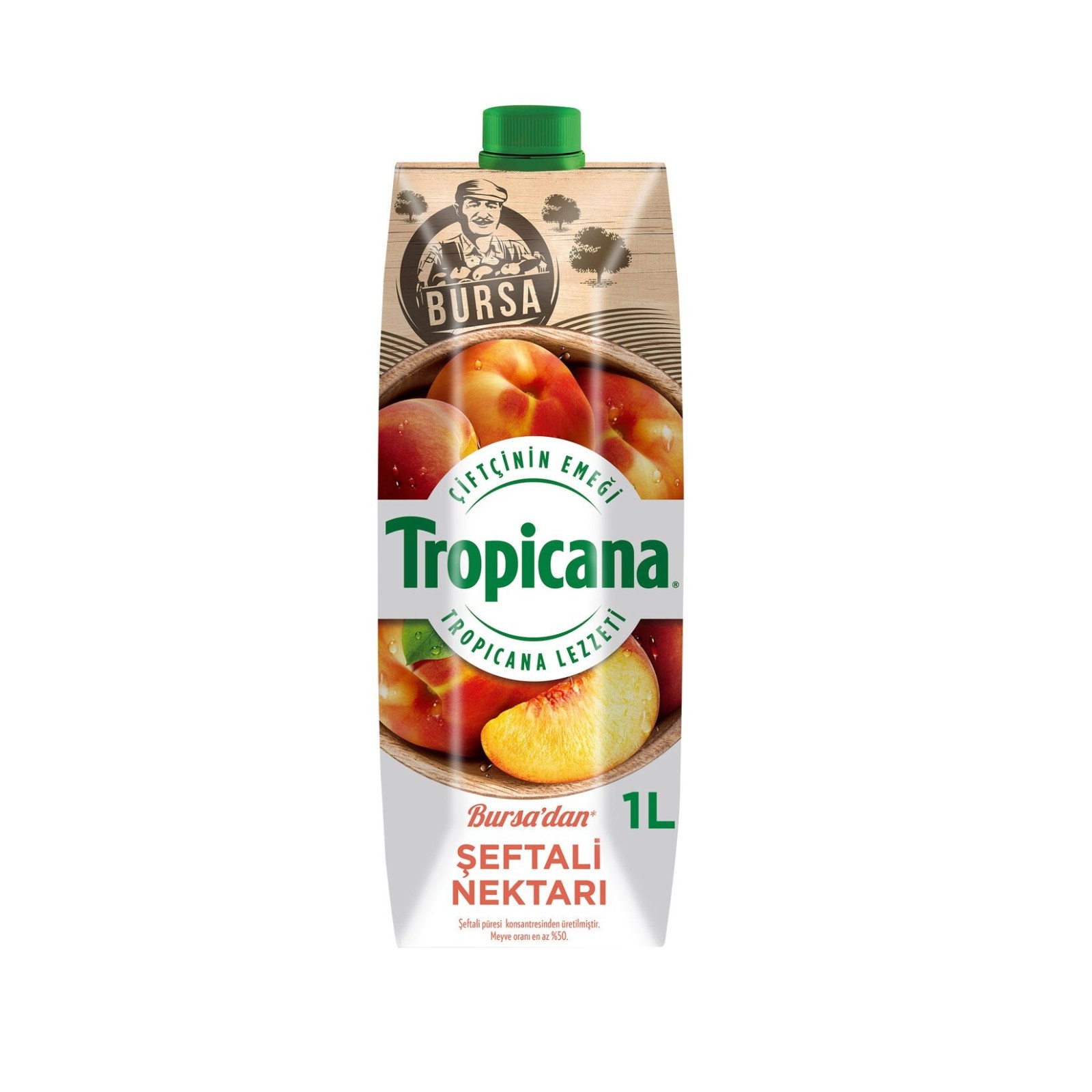 Tropicana Şeftali (1L)
