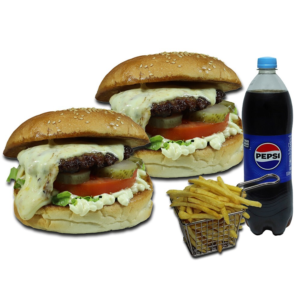 2'li Cheeseburger Menü
