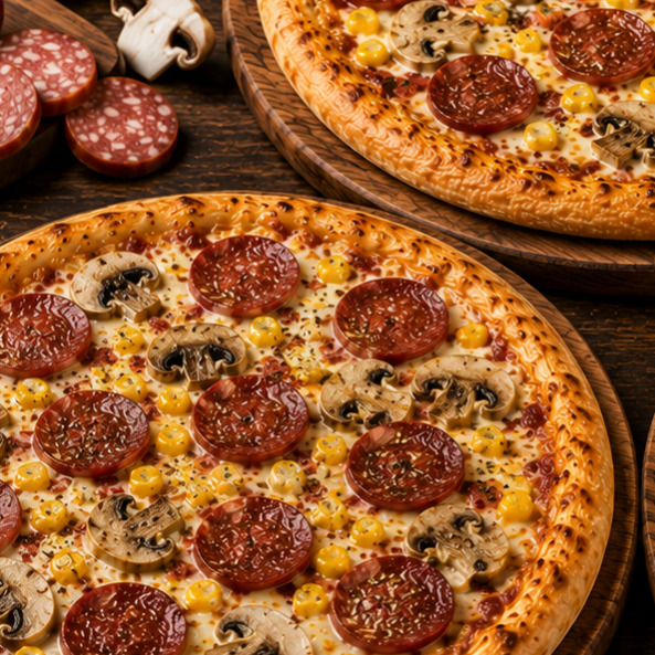 Ekonomik Pizza Büyük Boy