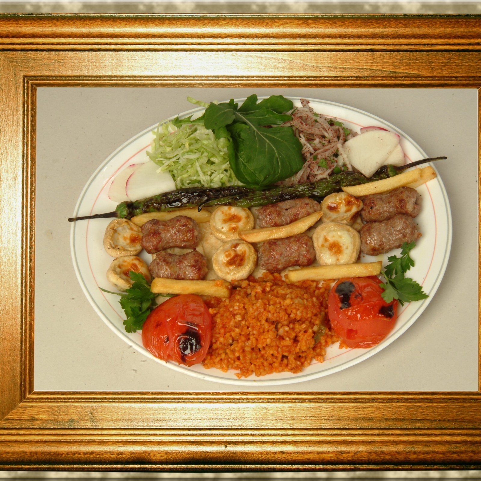 Mantarlı Kebap
