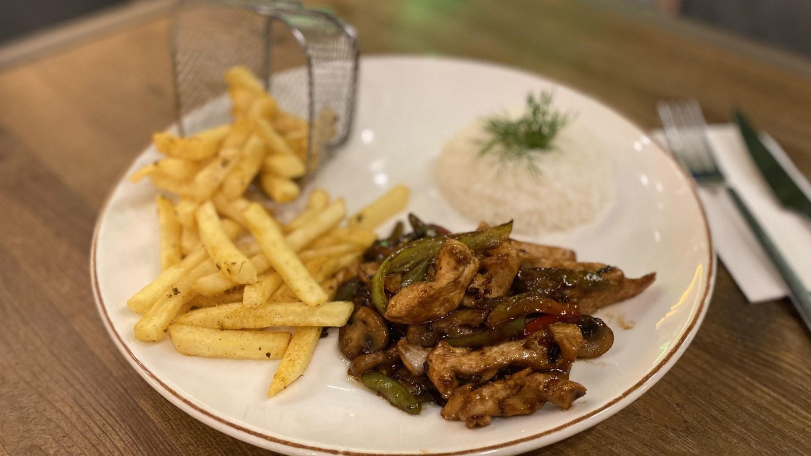 Teriyaki Soslu Tavuk
