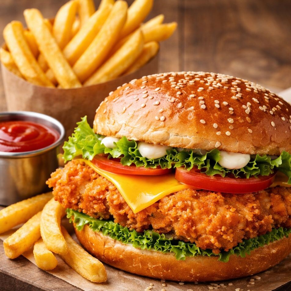 Cocuk Tavuk Burger (Küçük Boy) 80g