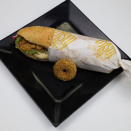 Fransız Ekmeğine Falafel Dürüm