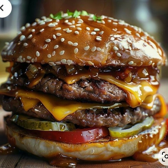 Double Classic Burger & Patates Kızartması