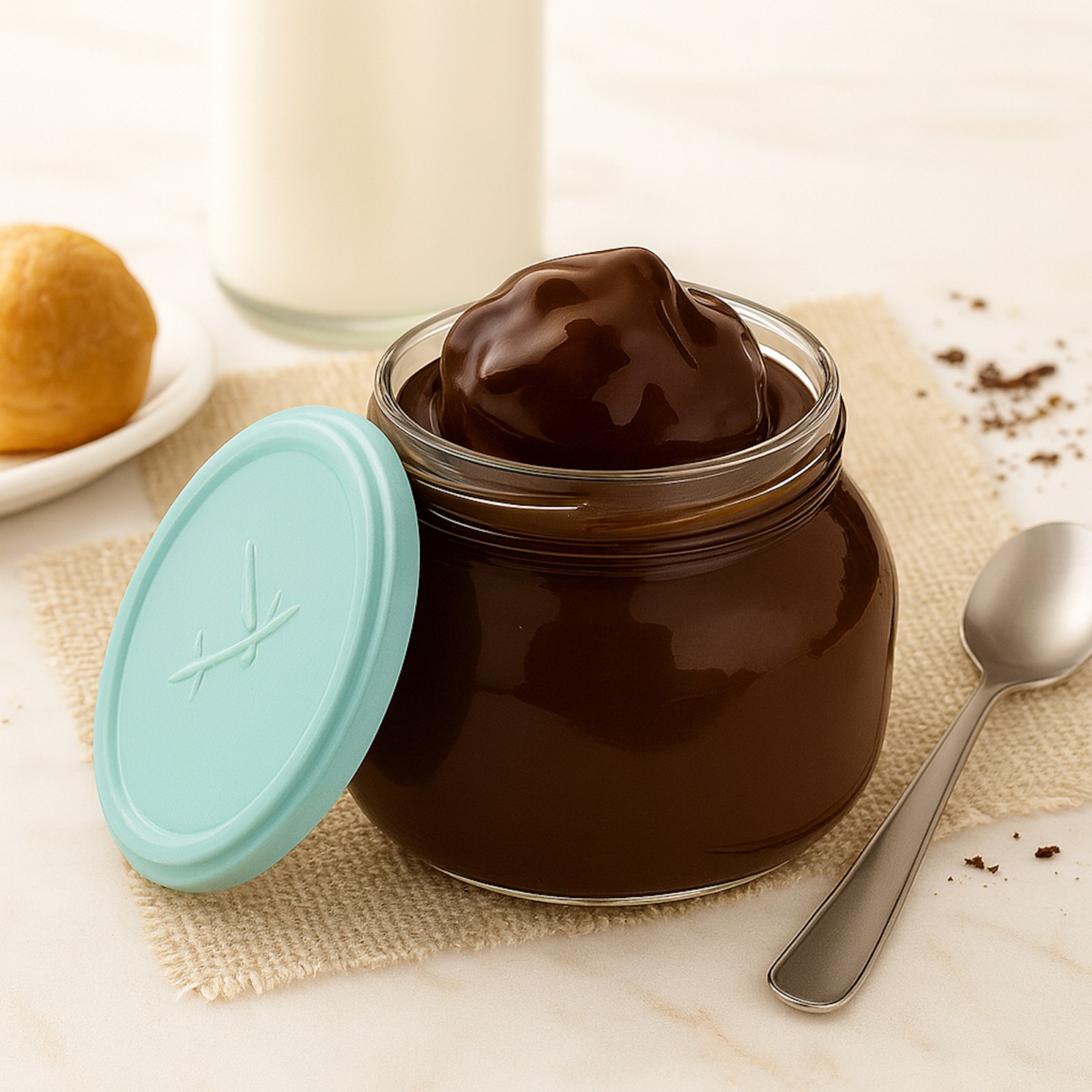 Kavanozda Nutella Soslu Profiterol (250 gr.)