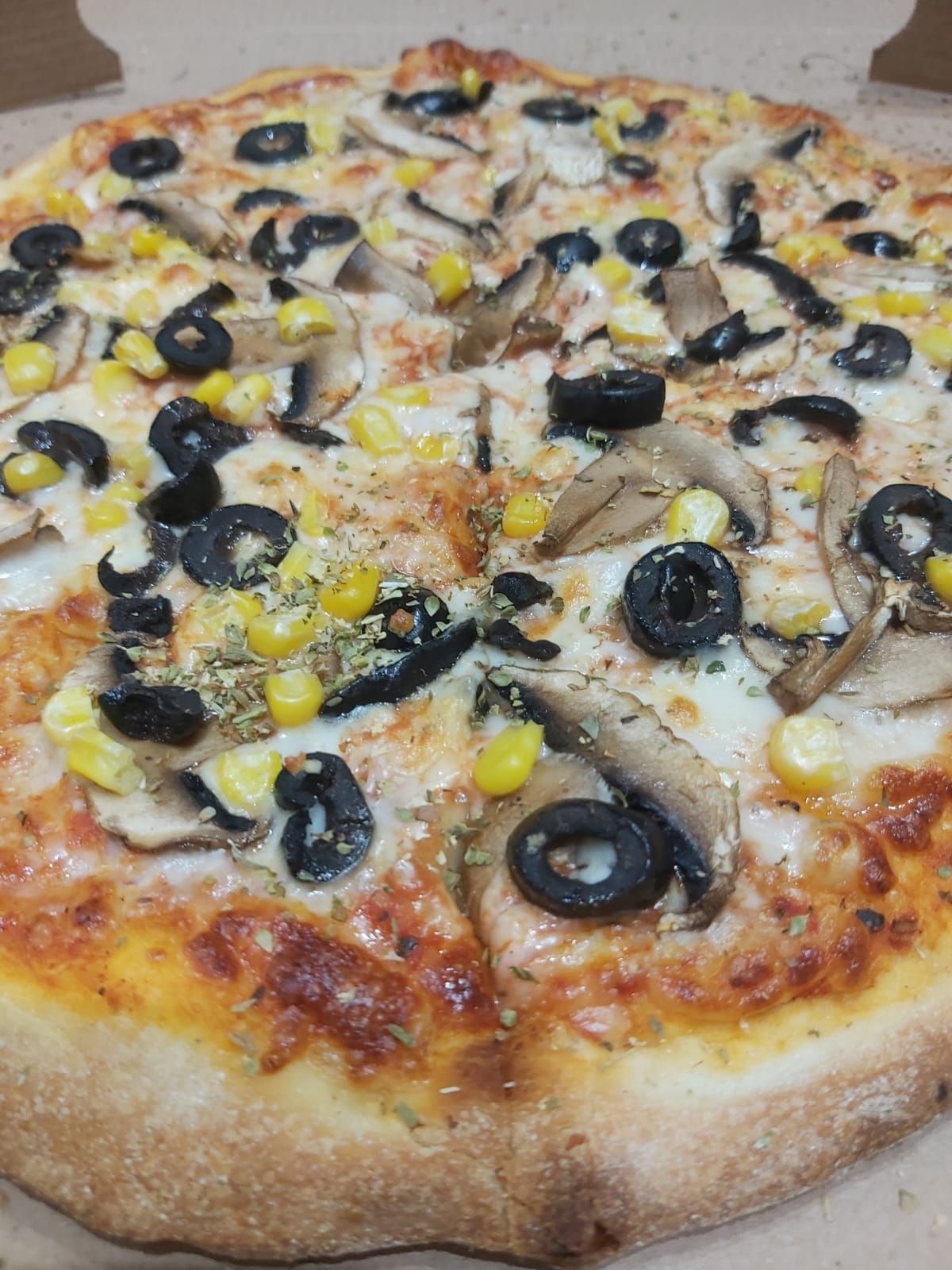 Mantarlı Pizza (Büyük)