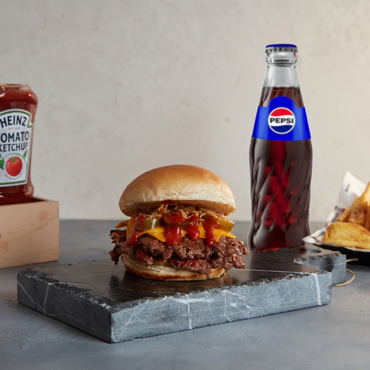 Smash Mexican Hot Burger Menü
