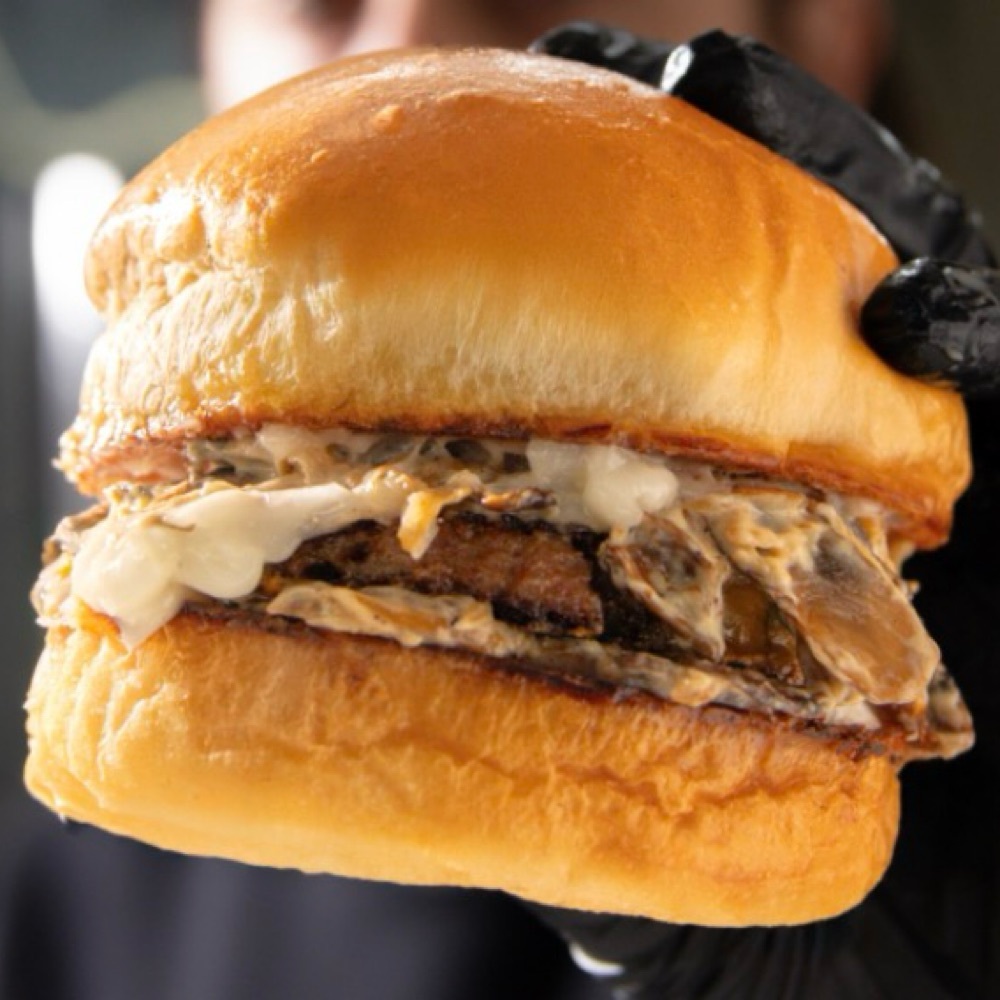 Mushroom Burger & Patates Kızartması