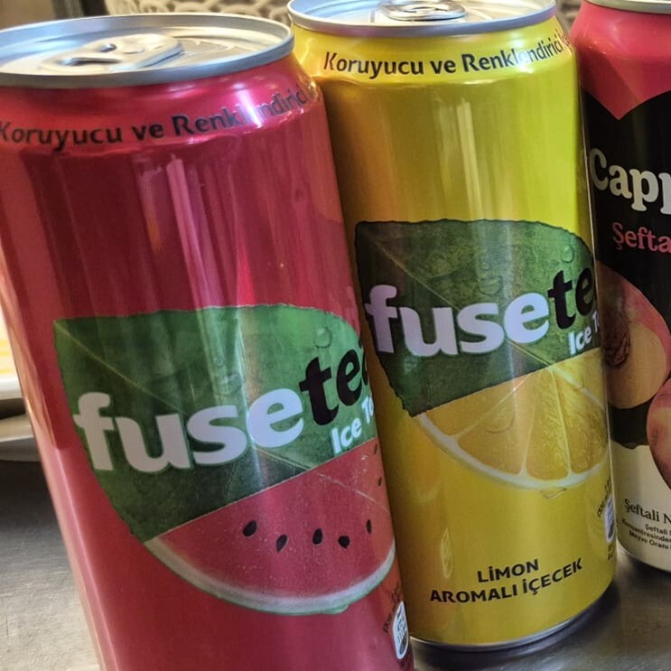 İce/Fuse Tea SOĞUK ÇAY(Şeftali Limon Mango Karpuz)