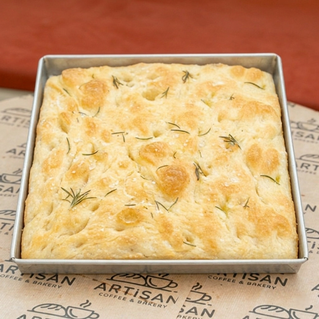 Focaccia Ekmek (Tüm)