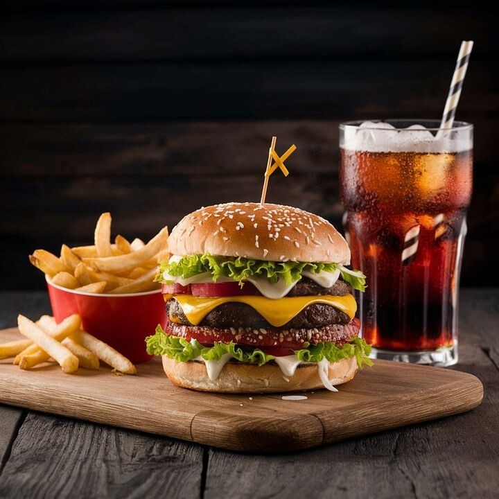 Cheddar Burger