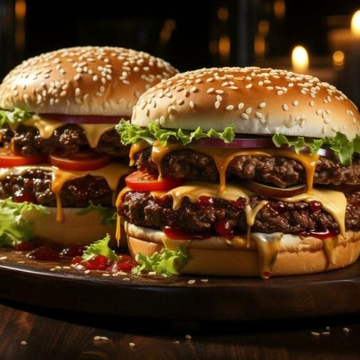 2'li Duble Crazy Burger Menü