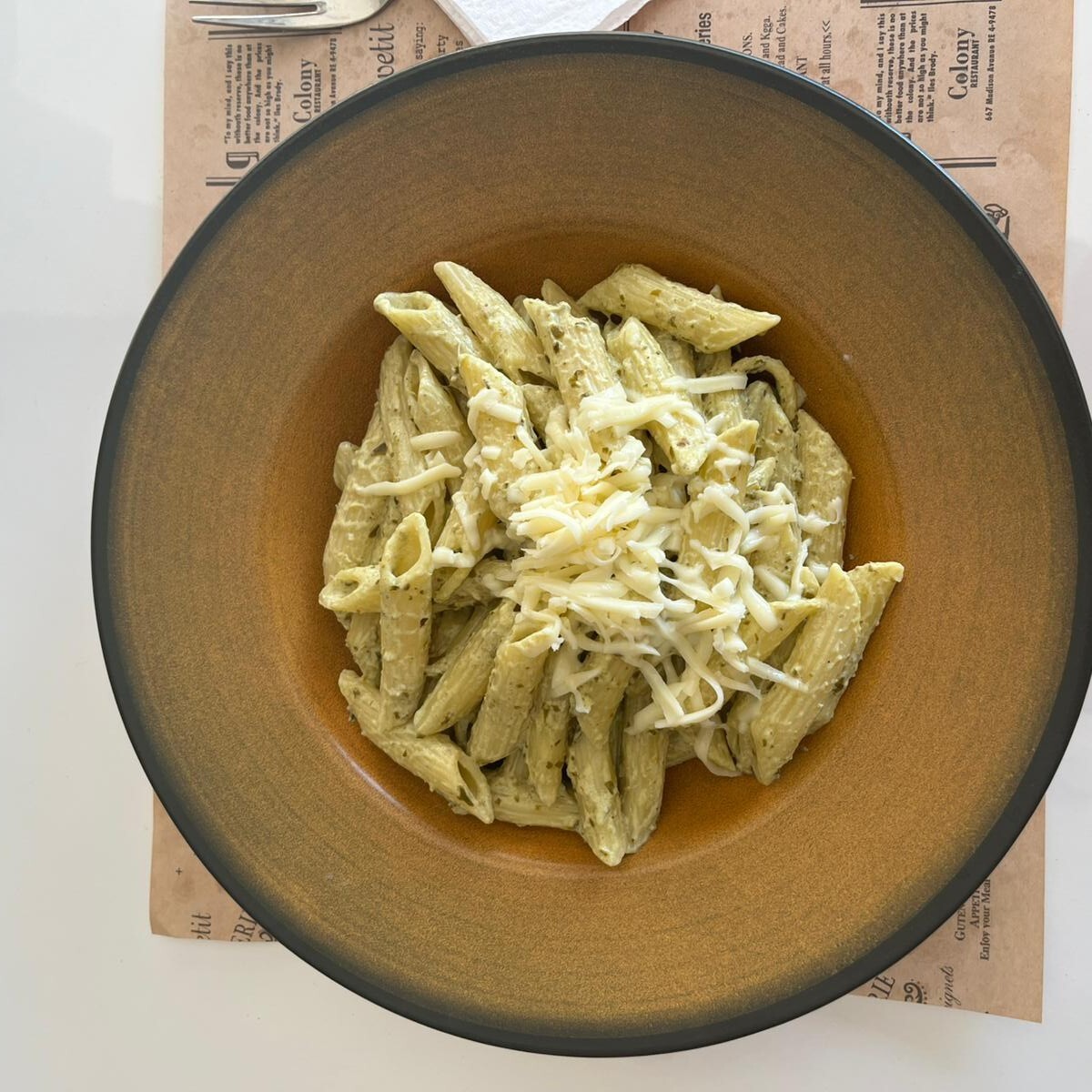 Pesto Soslu Makarna