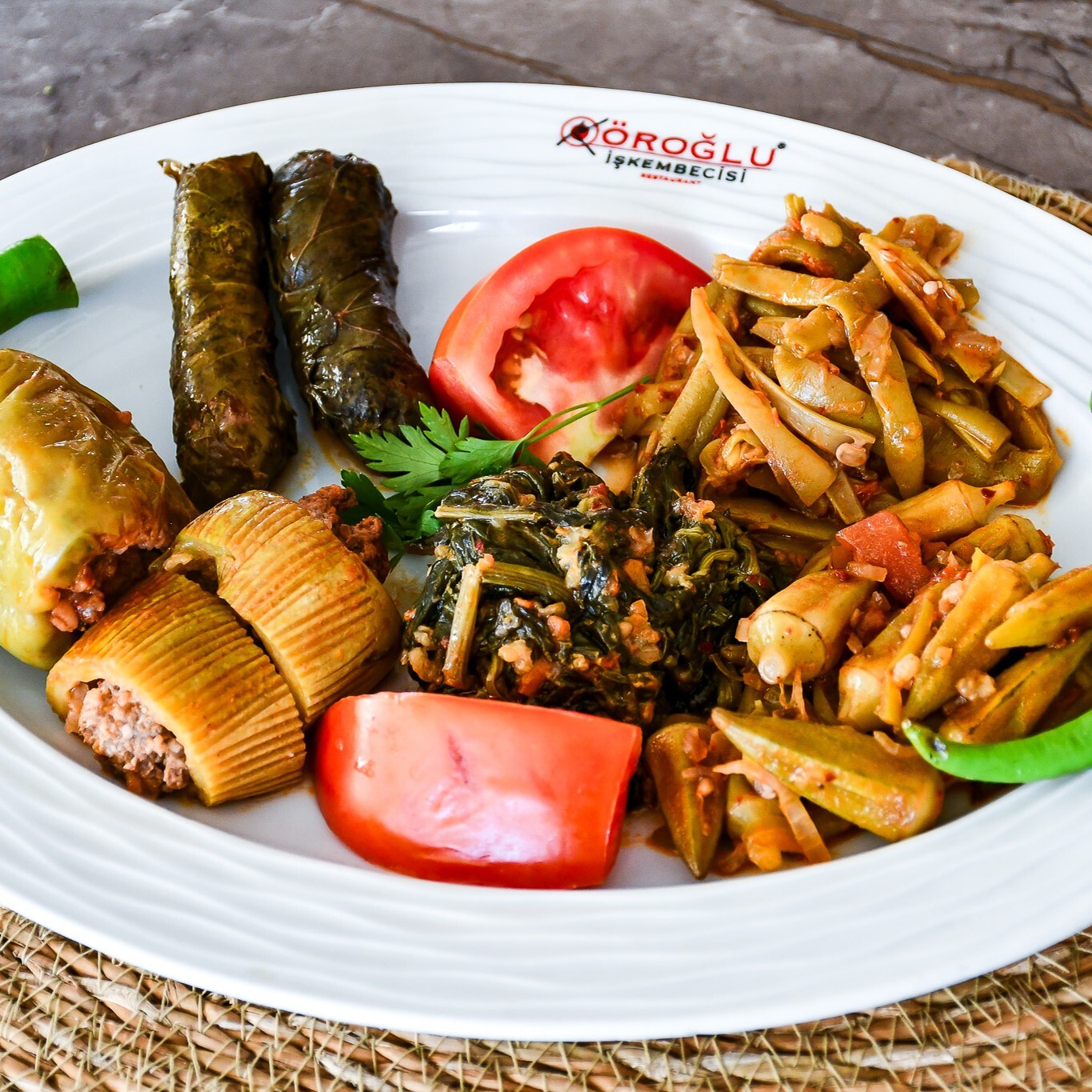 Sebzeli Aşçı Tabağı