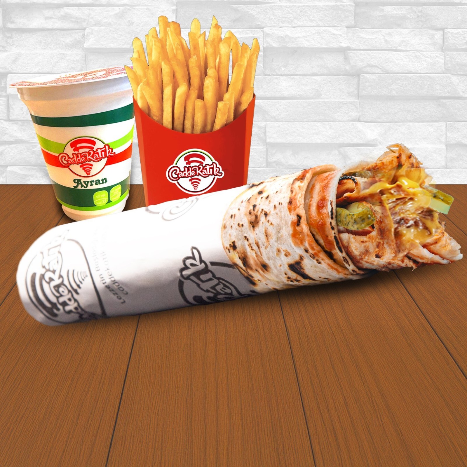 Katık Tavuk Cheddar Menü